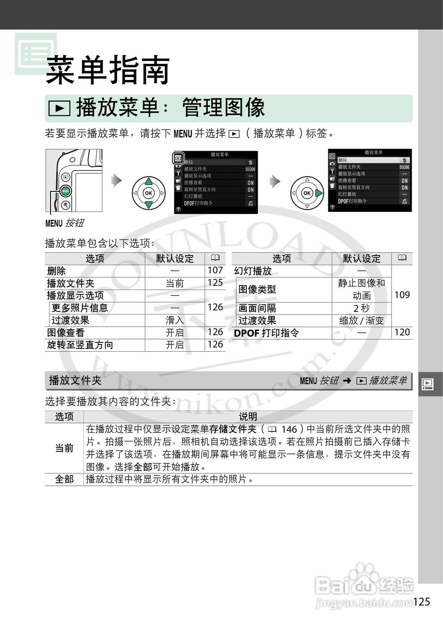 尼康NIKON D3200数码相机使用说明书:[15]