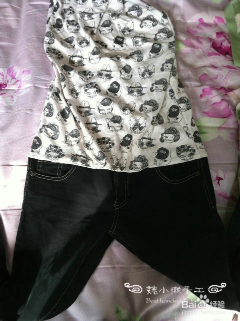 【魏小懒手工】——如何自己改造孕妇裤~~