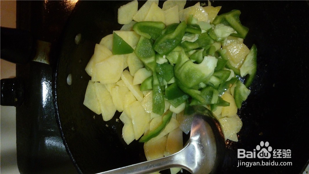 番茄辣椒土豆片