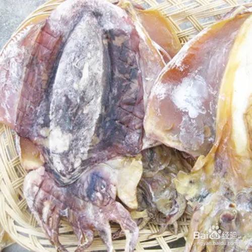怎样处理发霉的墨鱼干