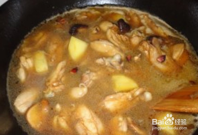 鸡腿土豆香菇的家常做法