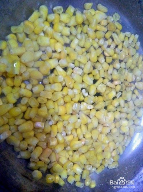 金沙蛋黄玉米怎么做
