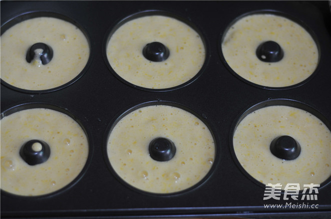 橙汁甜甜圈的做法