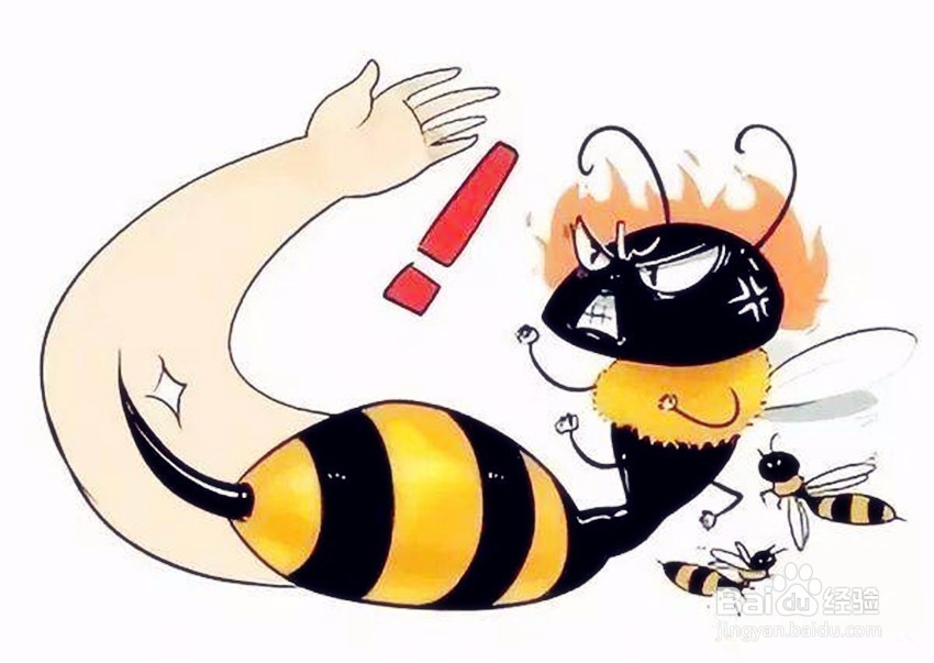 如何提防马蜂蜇人