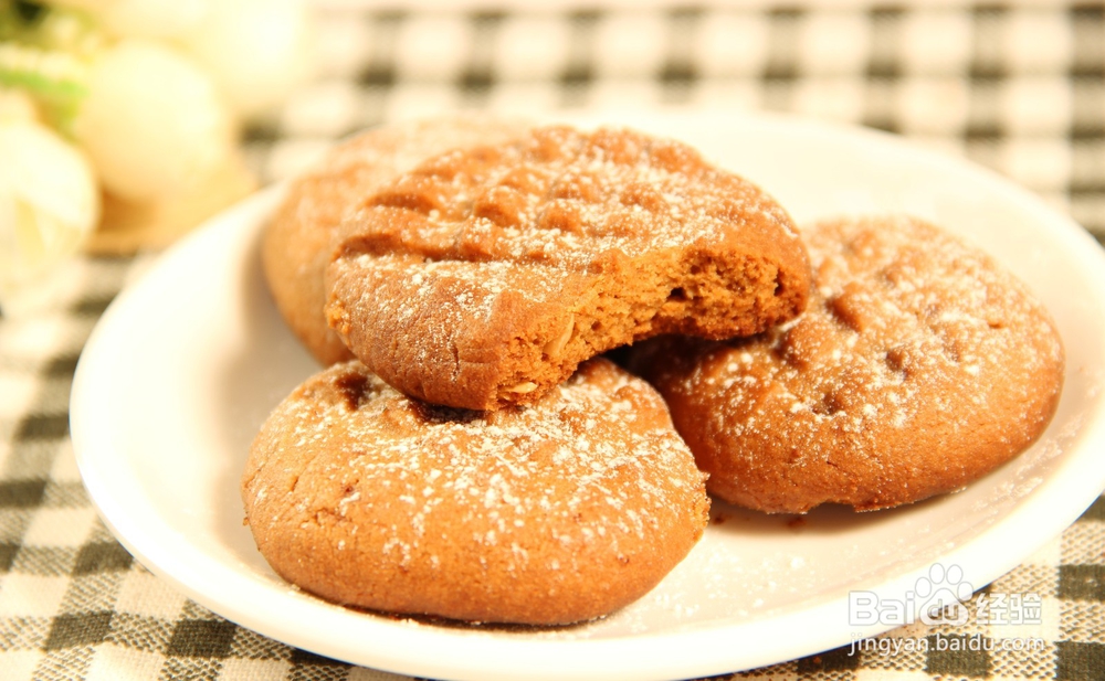 妙搭食谱 | 浓香酥脆的花生饼干
