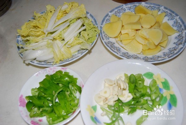 娃娃菜炒土豆怎么做