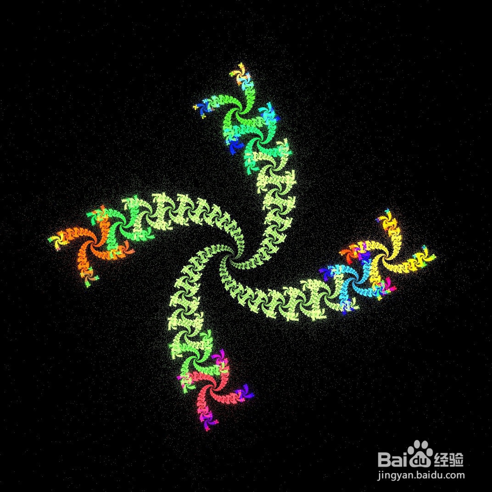 【Apophysis】绘制精美的螺旋图形