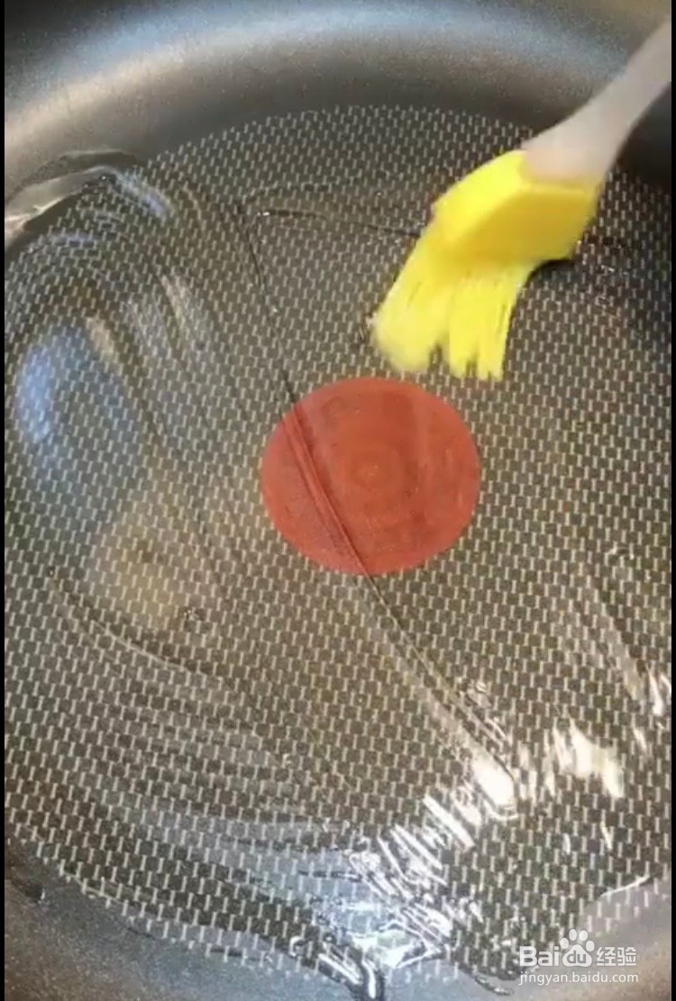 简单的早餐火腿青菜卷的做法