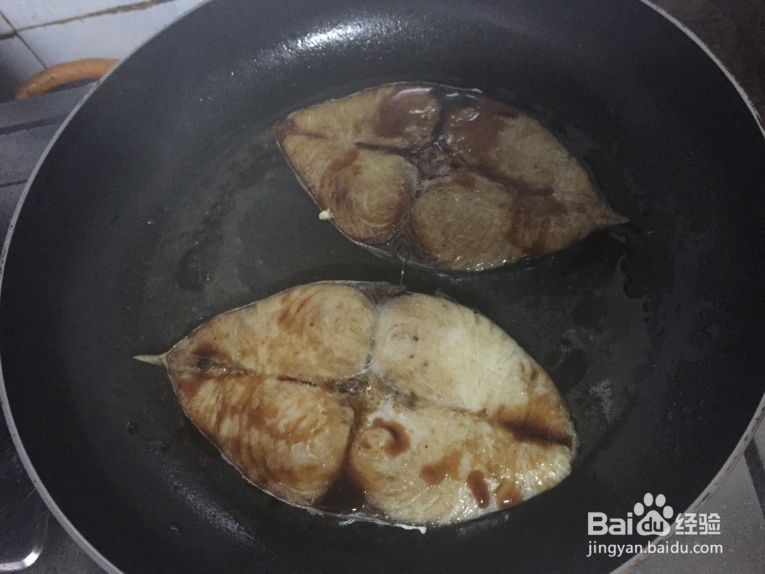 香煎马胶鱼的做法