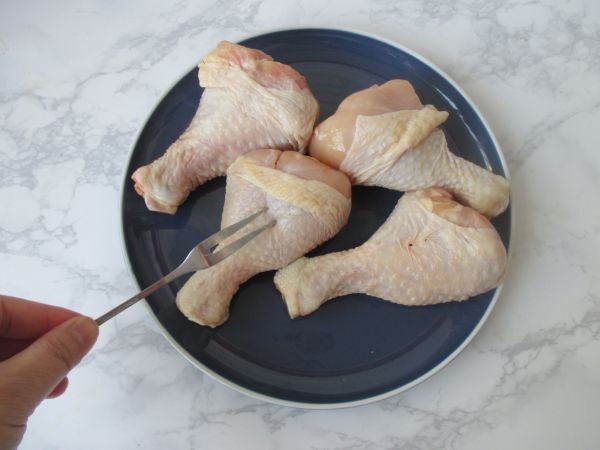 砂锅孜然烤鸡腿