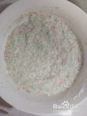 基围虾面疙瘩的做法