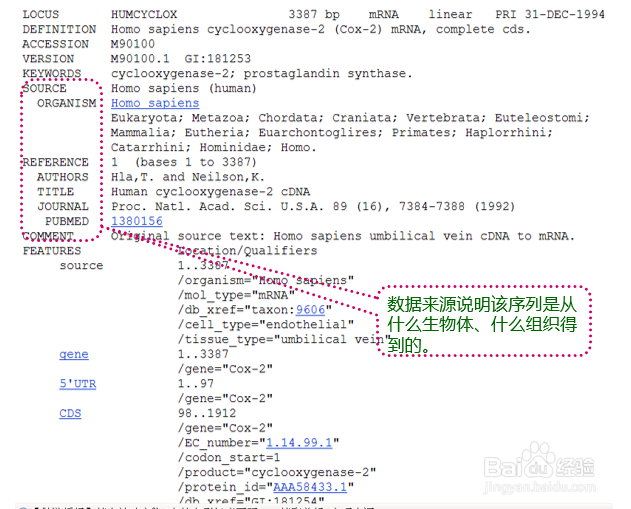 如何看懂GenBank数据库的序列文件？