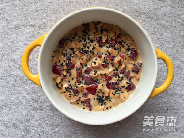 微波红枣糕的做法