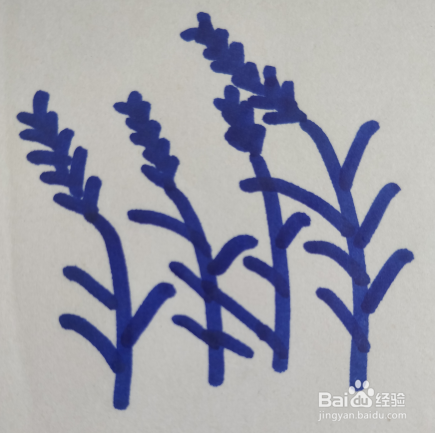 芦苇丛的简笔画怎么画?