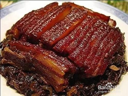 美食家常菜梅菜扣肉的做法