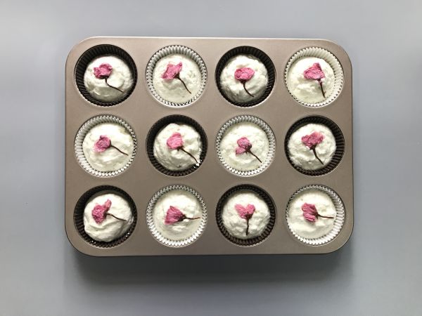 樱花天使纸杯蛋糕