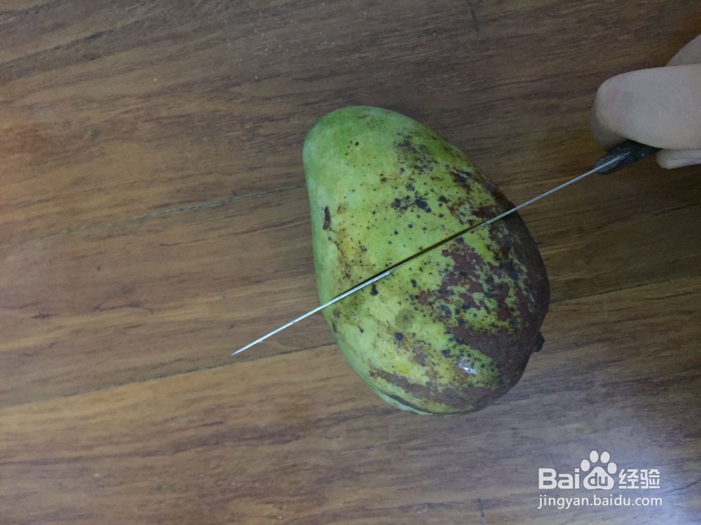 芒果快速去皮削皮方法
