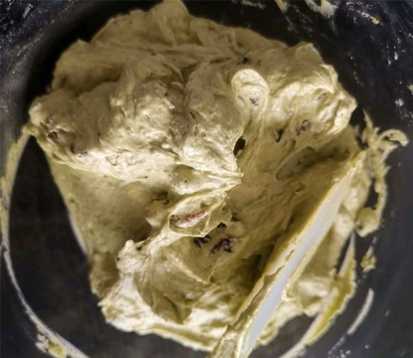 抹茶葡萄干杯子蛋糕