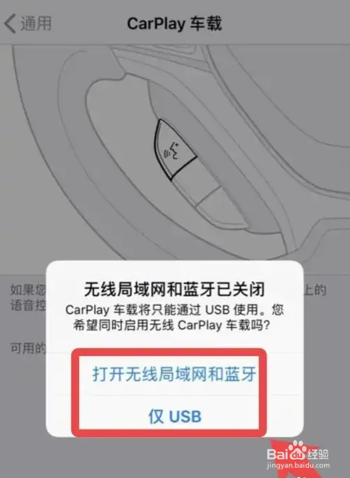 苹果怎么开启carplay功能