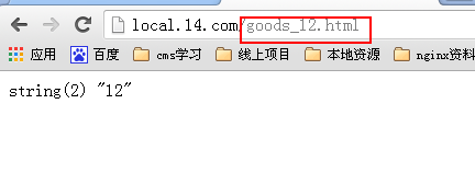 伪静态配置使用