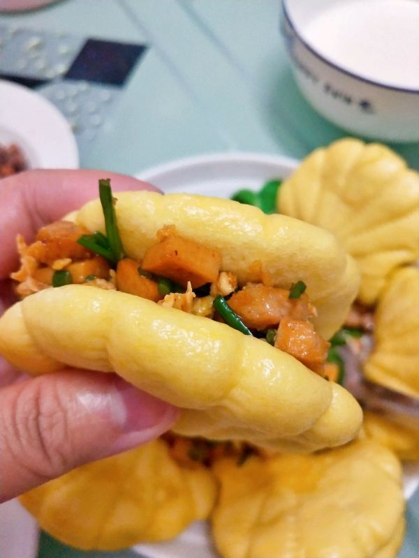 千页肉丁韭菜花
