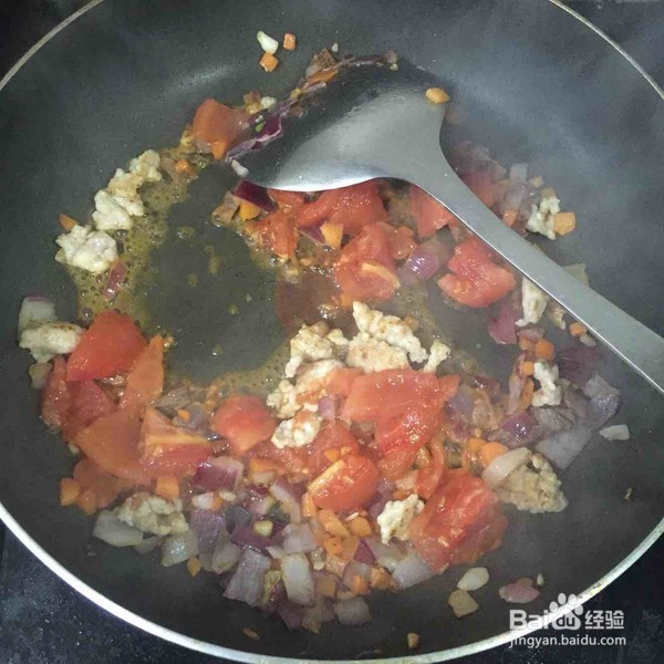 茄汁肉酱意面的做法