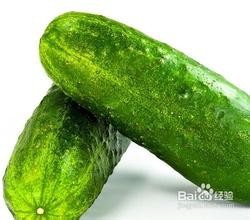 黄瓜养出白嫩脸蛋
