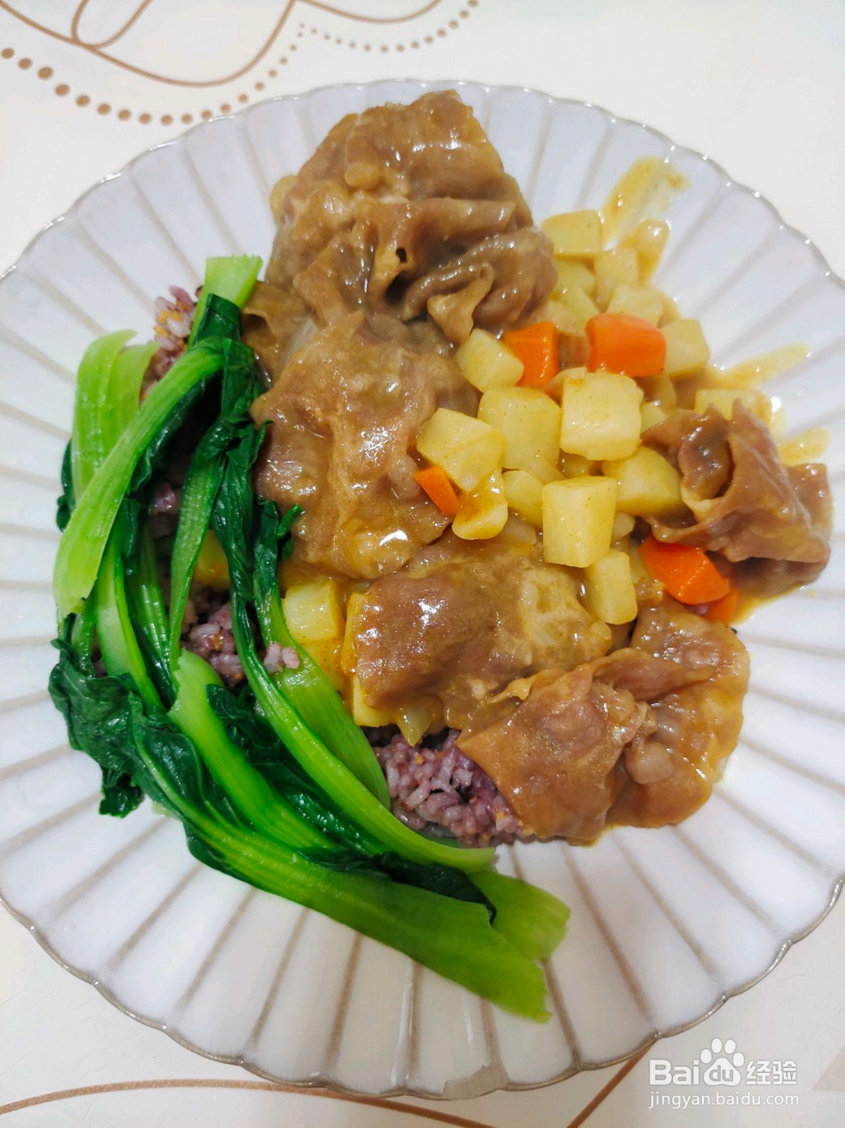 肥牛咖喱饭的做法