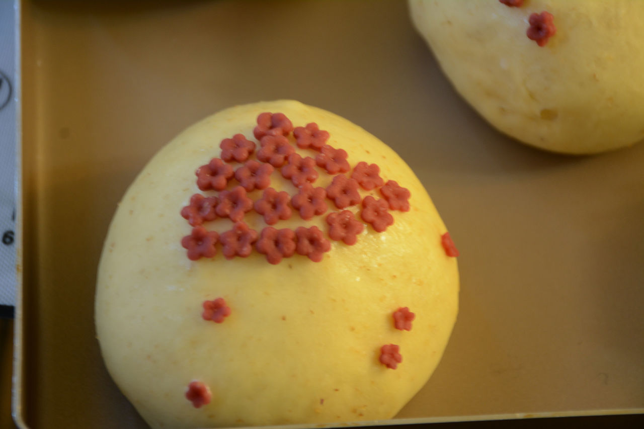 爱意浓浓的樱花树面包和樱花汉堡