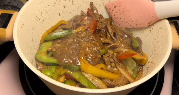 黑椒牛柳意大利面多汁又好吃