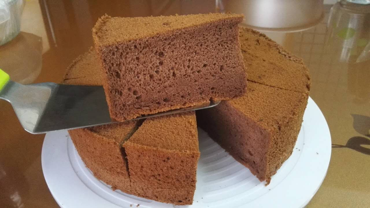 轻松教你制作8寸戚风蛋糕