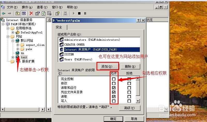 iis新建网站即网站配置