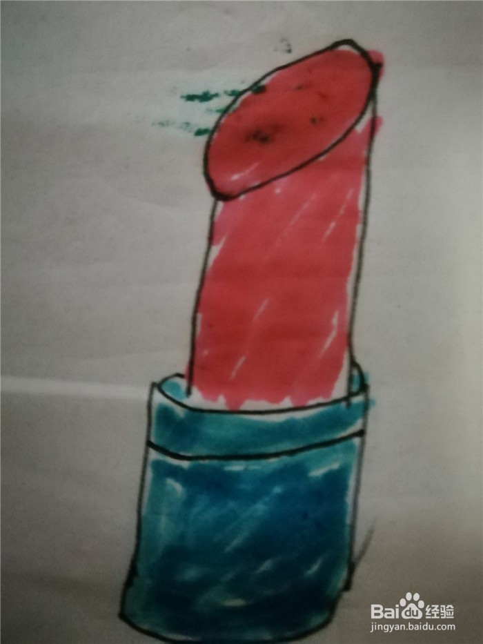 怎么样用简笔画画口红
