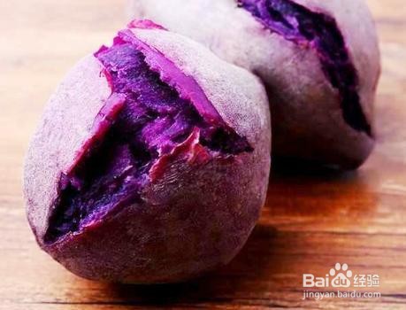 家庭酒酿紫薯丸子汤