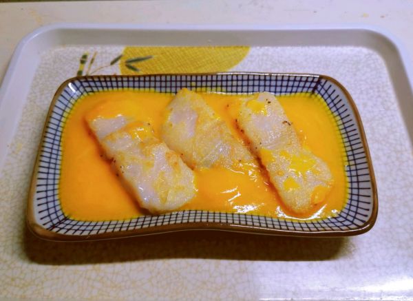 奶香金汤巴沙鱼