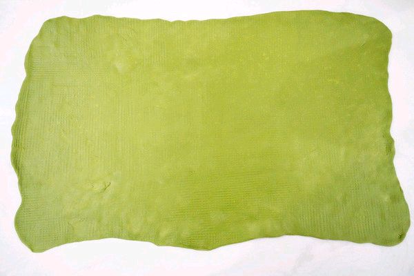 缤纷抹茶花环面包