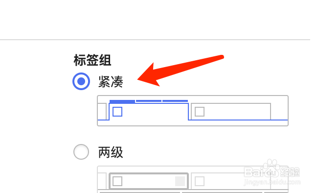 Mac版Vivaldi浏览器如何将标签组设置为紧凑