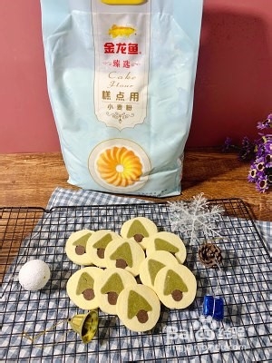 圣诞树饼干的做法