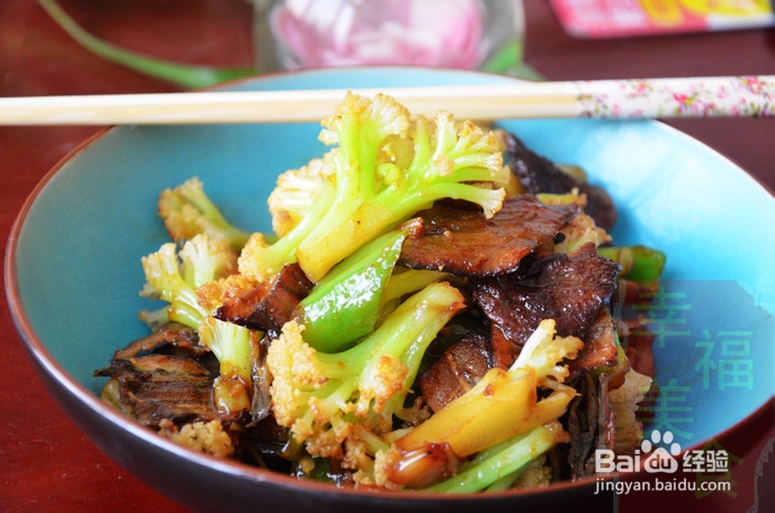 幸福美食：下饭菜干针量鱼煸炒有机菜花