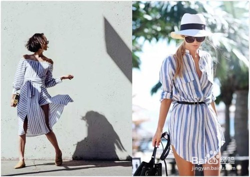 开春换衣啦，赶快跟着诗诗宋佳穿条纹衬衫吧！