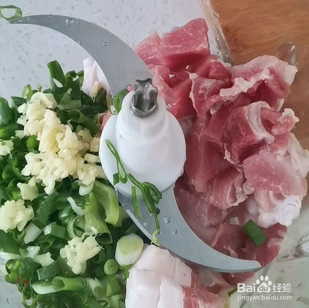 白菜翡翠饺子的做法