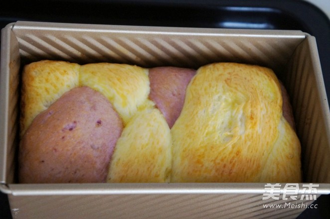 双色吐司的做法