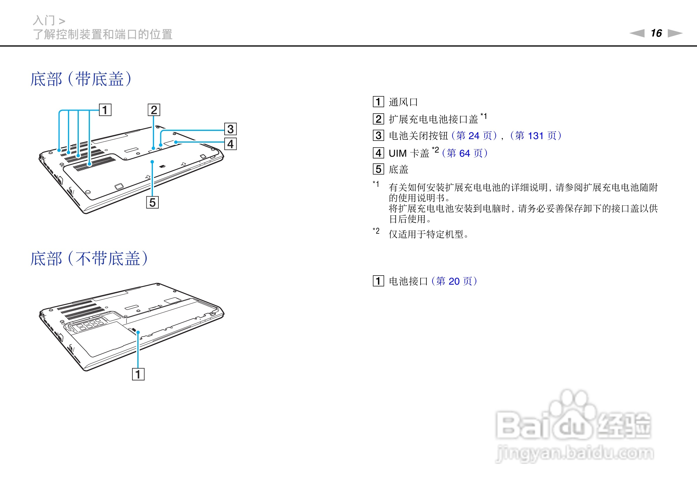 索尼VPCSA系列笔记本电脑使用说明书:[2]