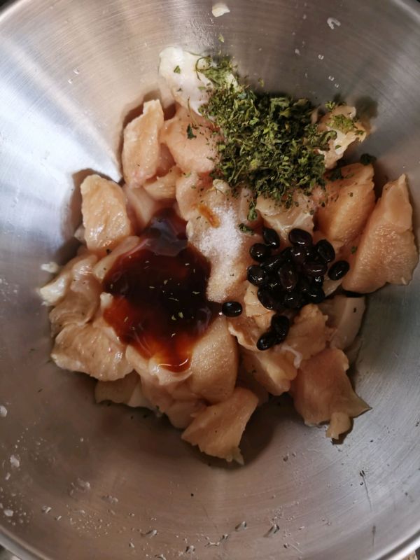 柠檬彩椒土豆鸡胸粒
