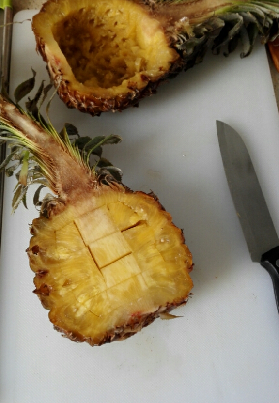 泰式鲜虾咖喱菠萝饭