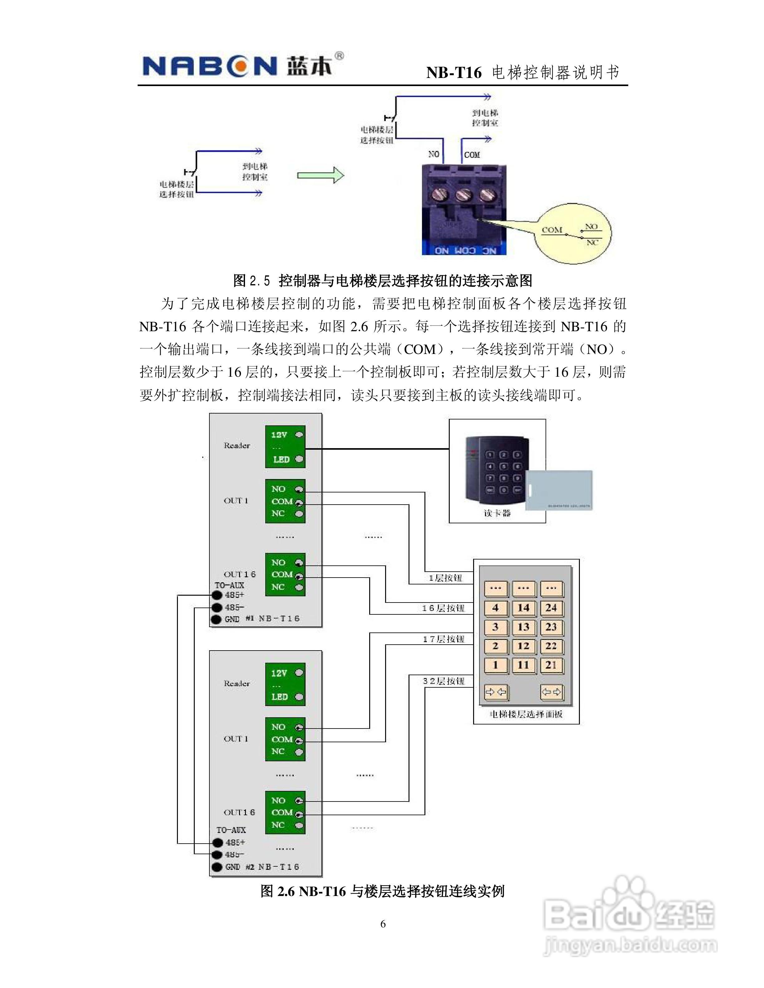 蓝本NB-T16 电梯控制器说明书:[1]