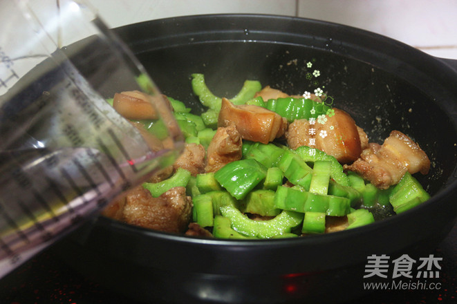 苦瓜豆豉炆五花肉
