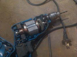 怎样学使用万用表之 怎样修手枪钻