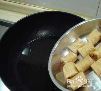 干豆皮豆腐卷的做法