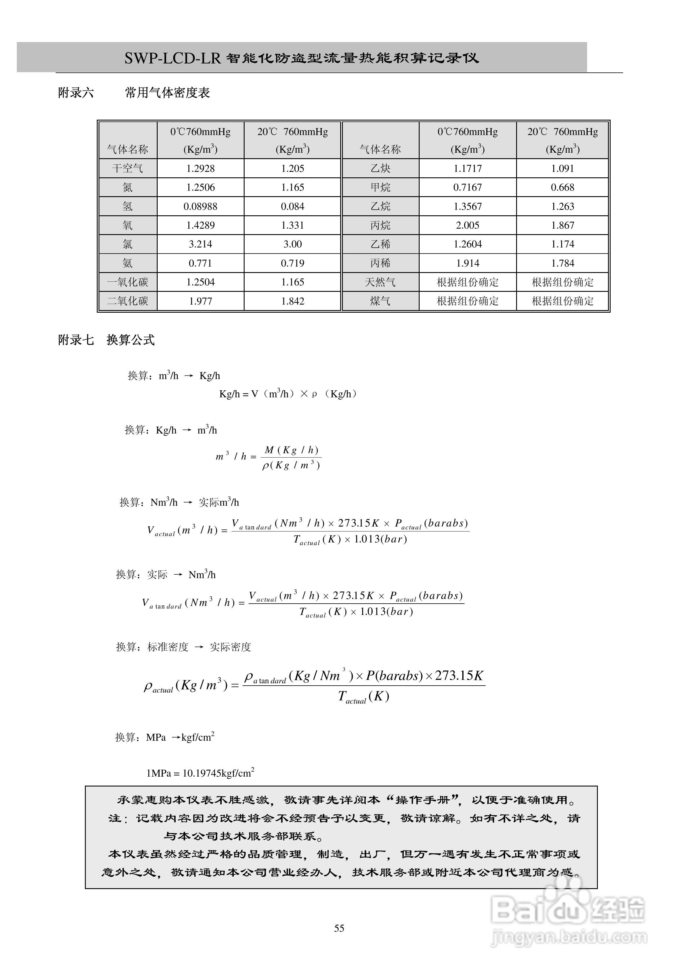 昌晖SWP-LCD－LR流量记录仪（无防盗）说明书:[6]